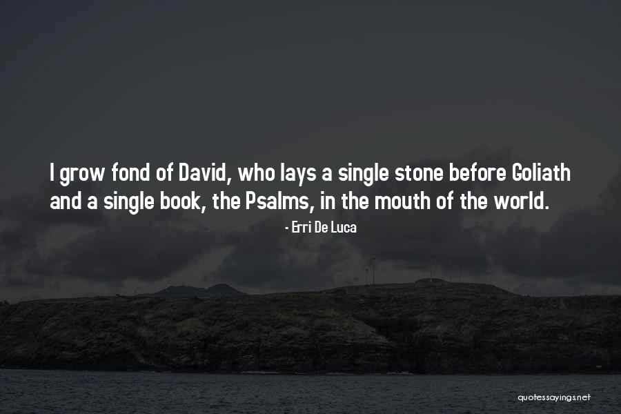 Book Of Psalms Quotes By Erri De Luca Book Of Psalms Quotes By Erri De Luca