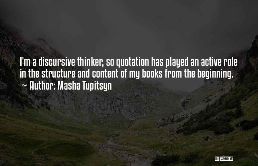 Book Of Quotes By Masha Tupitsyn