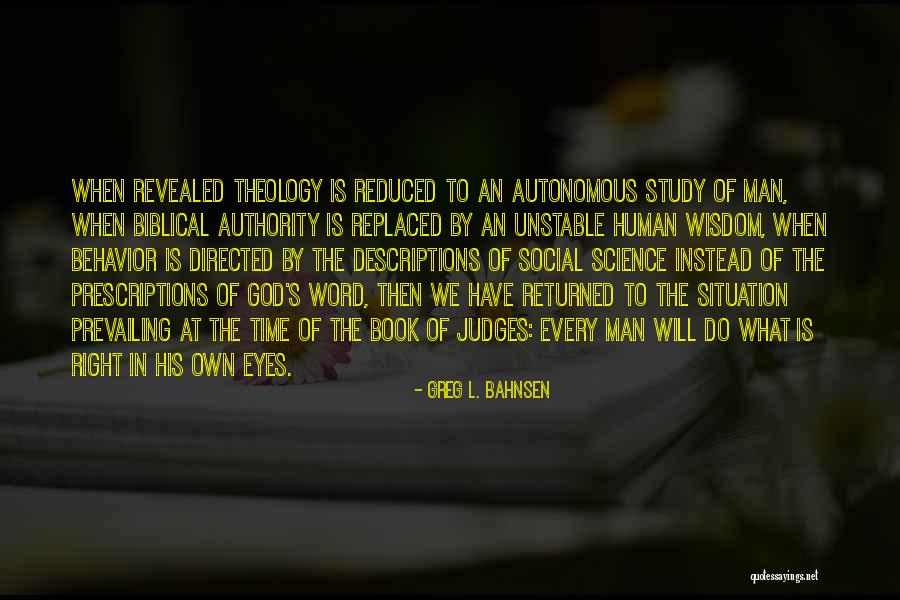 Book Of Science Quotes By Greg L. Bahnsen Book Of Science Quotes By Greg L. Bahnsen