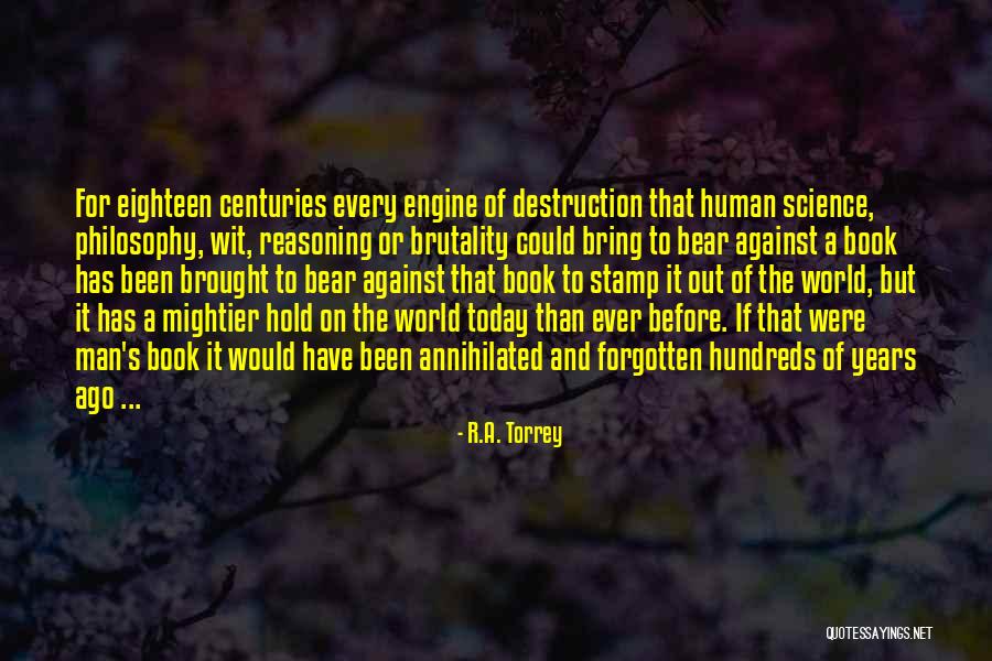 Book Of Science Quotes By R.A. Torrey Book Of Science Quotes By R.A. Torrey