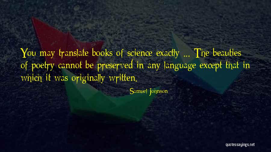 Book Of Science Quotes By Samuel Johnson Book Of Science Quotes By Samuel Johnson