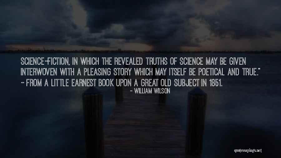 Book Of Science Quotes By William Wilson Book Of Science Quotes By William Wilson