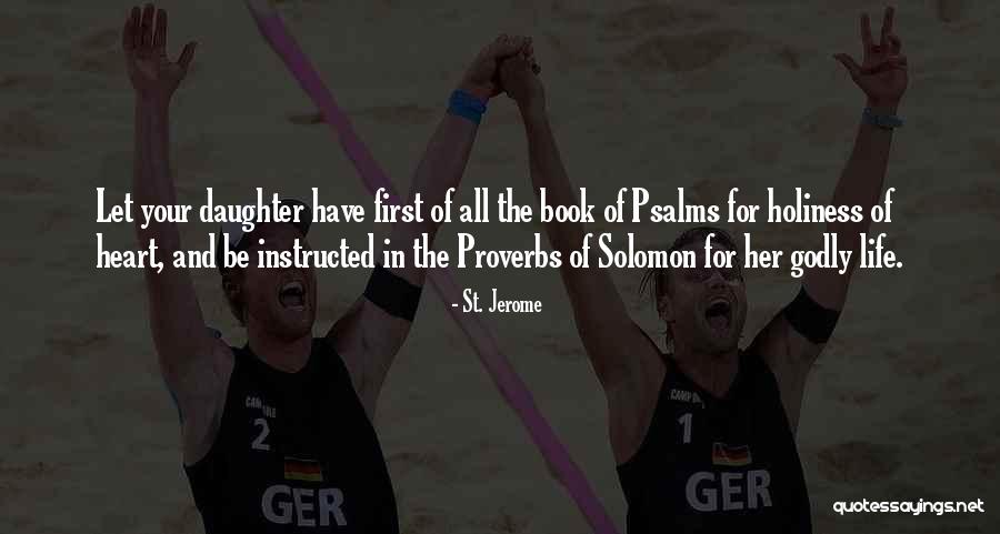 Book Of Solomon Quotes By St. Jerome Book Of Solomon Quotes By St. Jerome
