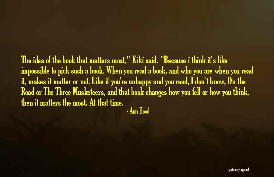 Book On The Road Quotes By Ann Hood Book On The Road Quotes By Ann Hood