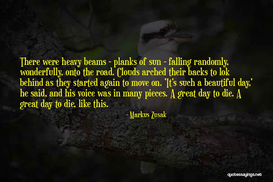 Book On The Road Quotes By Markus Zusak