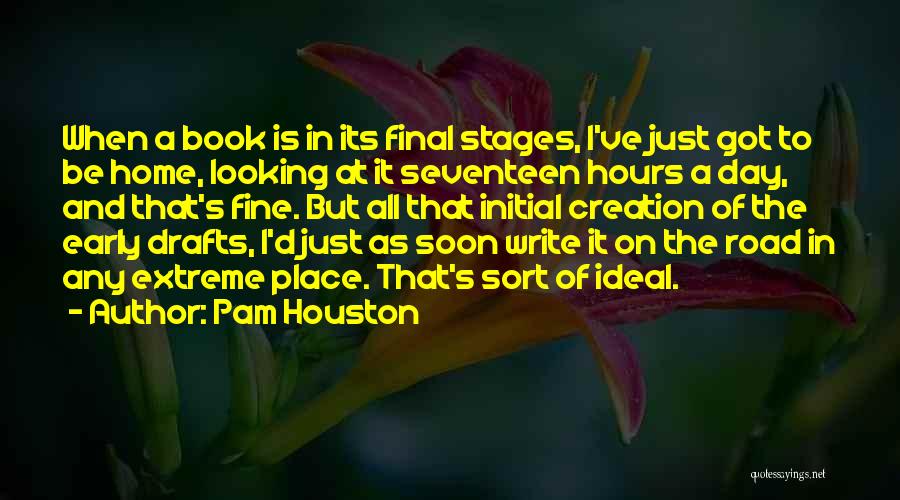 Book On The Road Quotes By Pam Houston