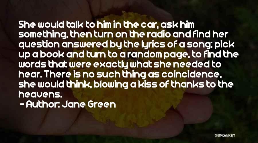 Book Page Love Quotes By Jane Green