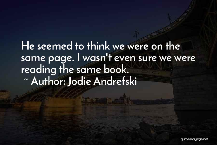 Book Page Love Quotes By Jodie Andrefski