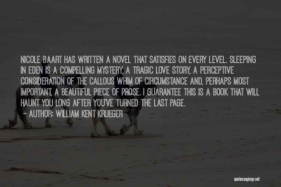 Book Page Love Quotes By William Kent Krueger