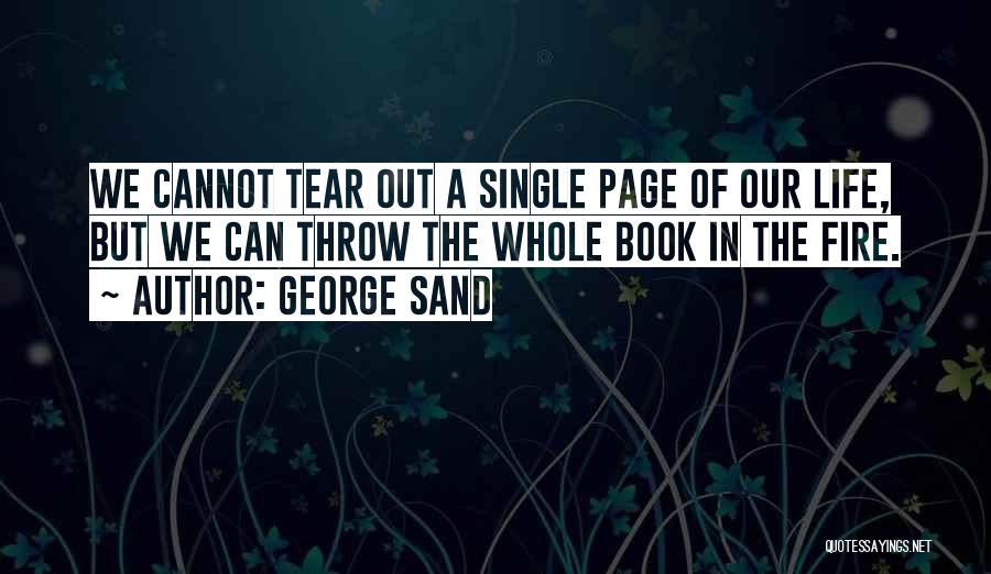 Book Page Quotes By George Sand