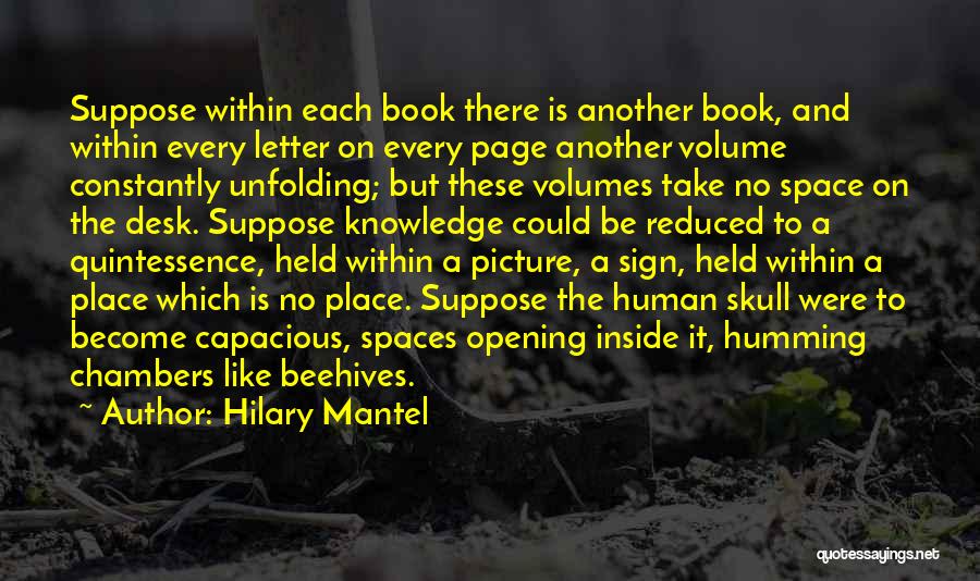 Book Page Quotes By Hilary Mantel