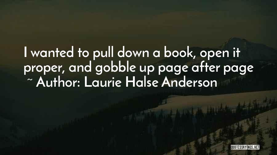 Book Page Quotes By Laurie Halse Anderson