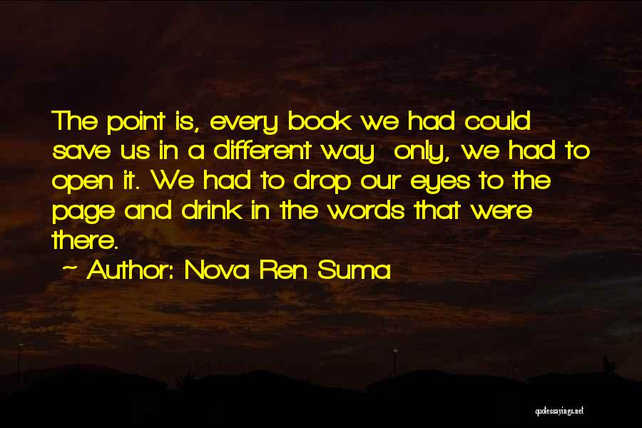 Book Page Quotes By Nova Ren Suma