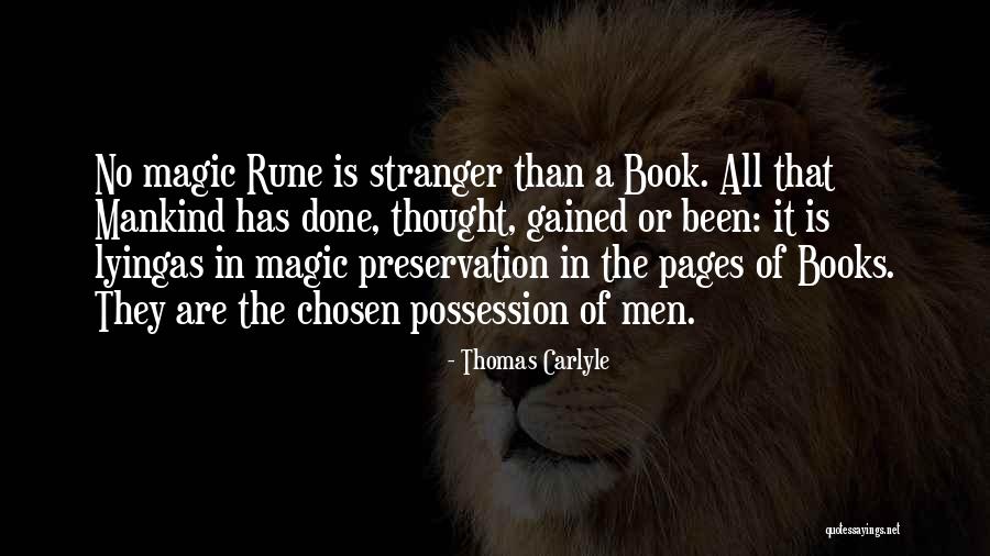 Book Preservation Quotes By Thomas Carlyle Book Preservation Quotes By Thomas Carlyle