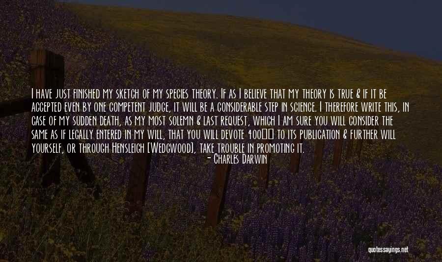 Book Publication Quotes By Charles Darwin