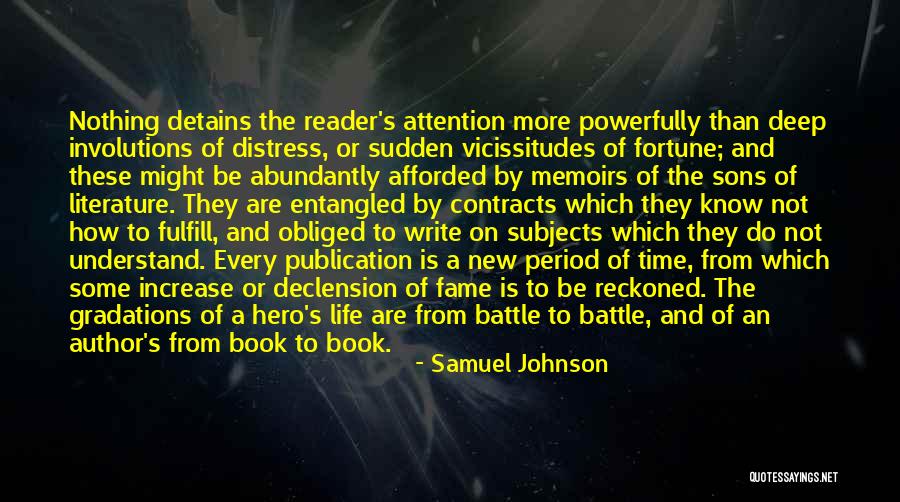 Book Publication Quotes By Samuel Johnson