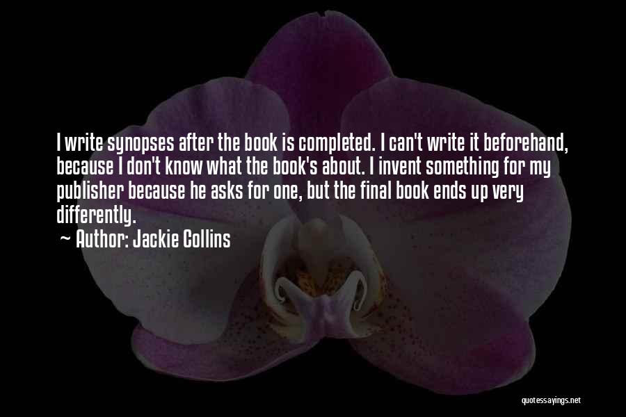 Book Publisher Quotes By Jackie Collins