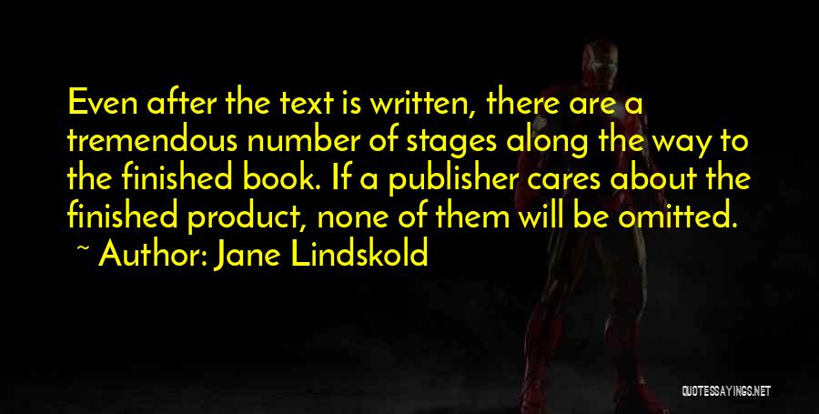 Book Publisher Quotes By Jane Lindskold