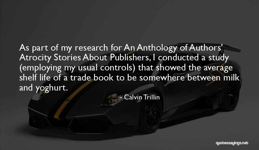 Book Publishers Quotes By Calvin Trillin