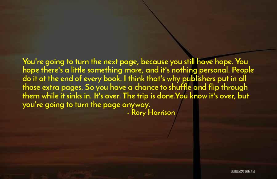 Book Publishers Quotes By Rory Harrison