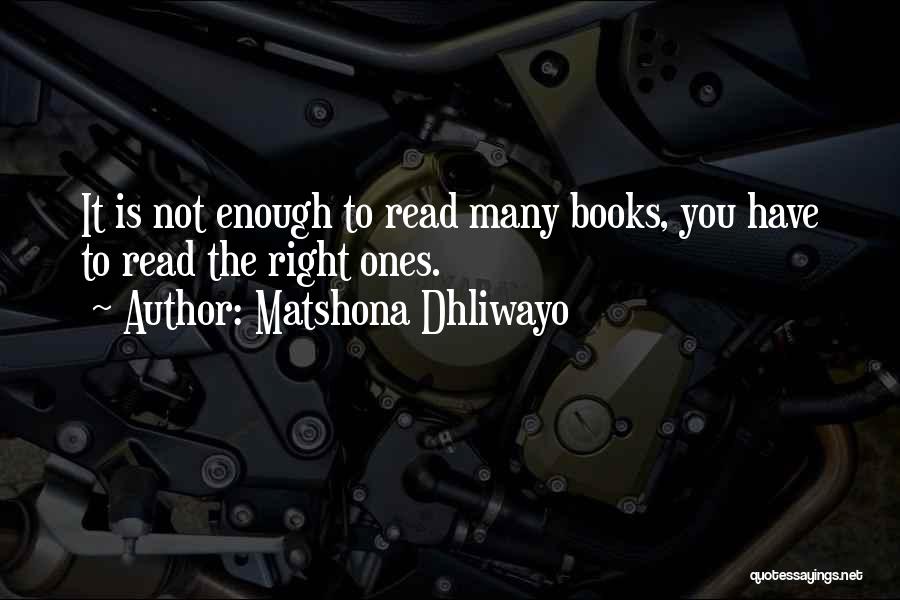 Book Quotes Quotes By Matshona Dhliwayo