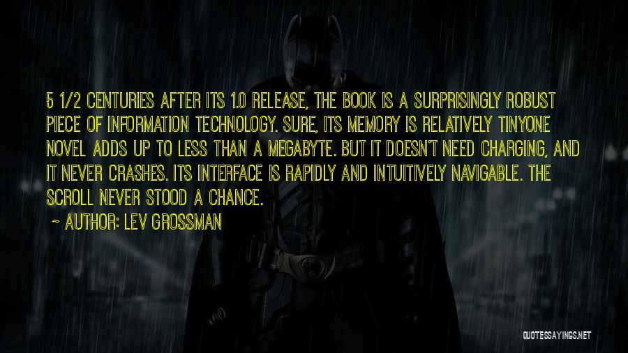 Book Release Quotes By Lev Grossman