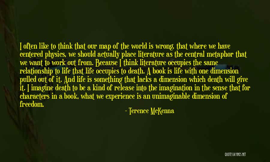 Book Release Quotes By Terence McKenna Book Release Quotes By Terence McKenna