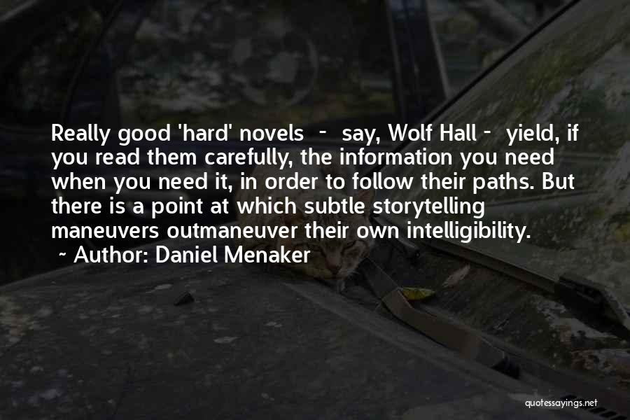 Book Review Quotes By Daniel Menaker