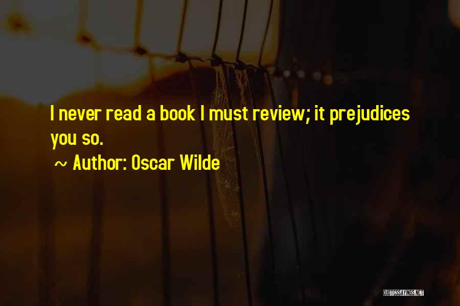 Book Review Quotes By Oscar Wilde