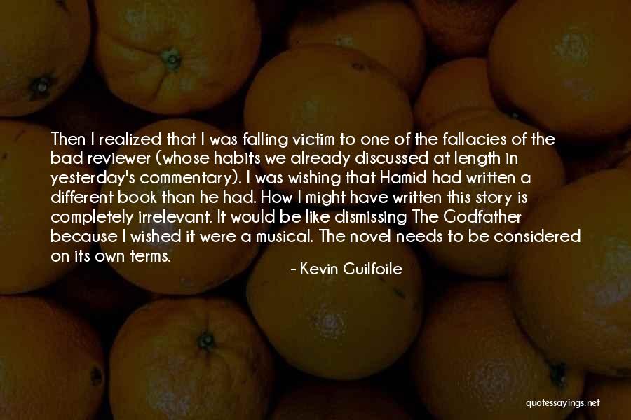 Book Reviewers Quotes By Kevin Guilfoile