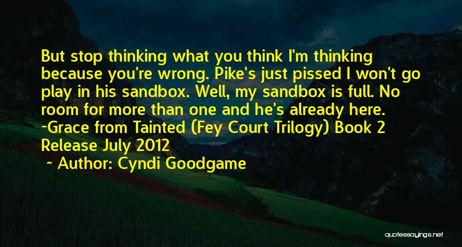 Book Room Quotes By Cyndi Goodgame