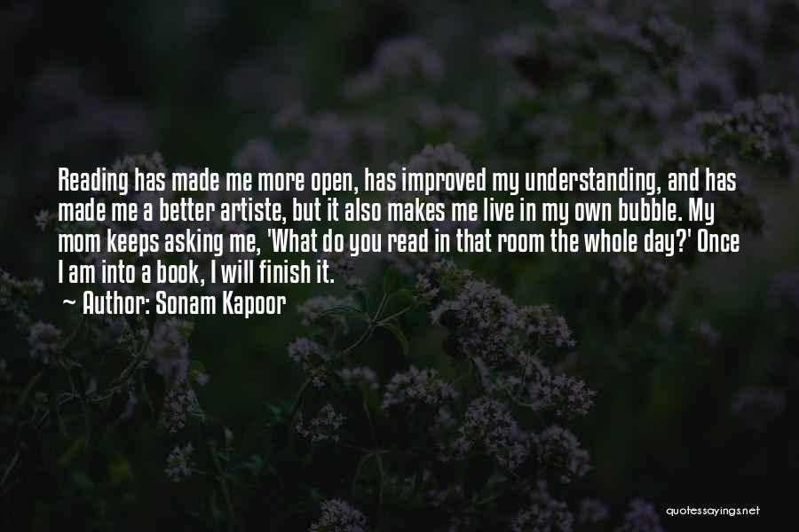 Book Room Quotes By Sonam Kapoor