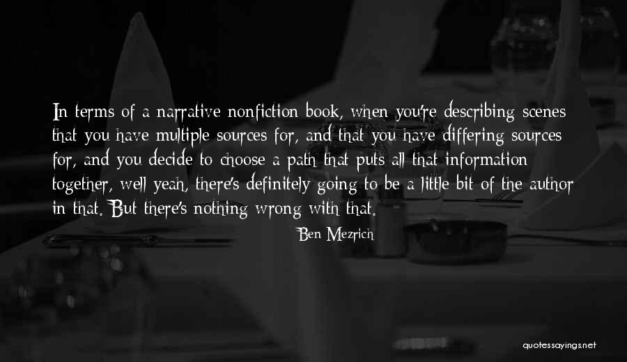 Book Scenes Quotes By Ben Mezrich Book Scenes Quotes By Ben Mezrich