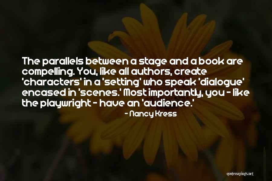 Book Scenes Quotes By Nancy Kress Book Scenes Quotes By Nancy Kress