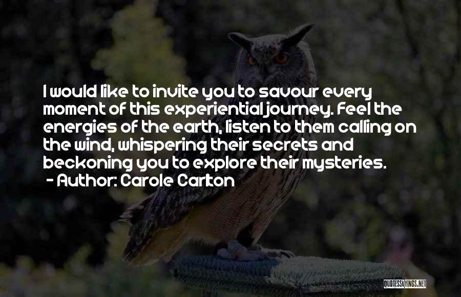 Book Series Quotes By Carole Carlton
