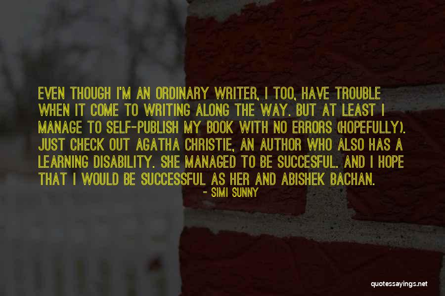 Book Success Quotes By Simi Sunny Book Success Quotes By Simi Sunny