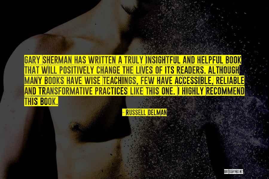 Book That Has Inspirational Quotes By Russell Delman Book That Has Inspirational Quotes By Russell Delman