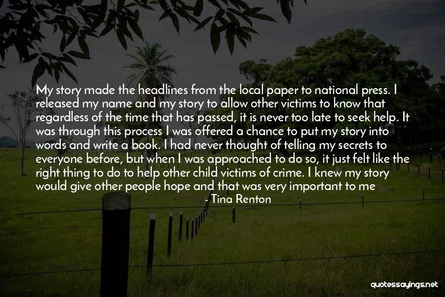 Book That Has Inspirational Quotes By Tina Renton Book That Has Inspirational Quotes By Tina Renton