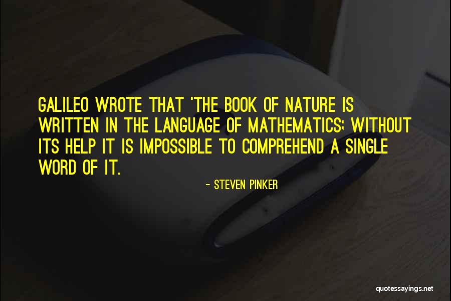 Book The Help Quotes By Steven Pinker