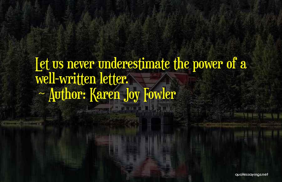 Book The Power Quotes By Karen Joy Fowler