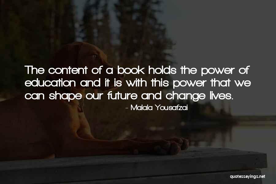 Book The Power Quotes By Malala Yousafzai