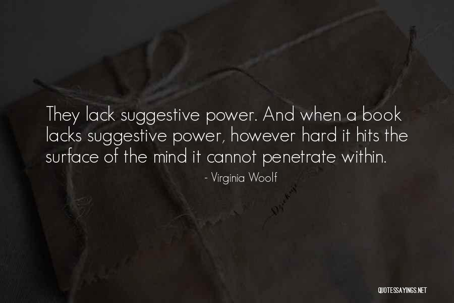 Book The Power Quotes By Virginia Woolf