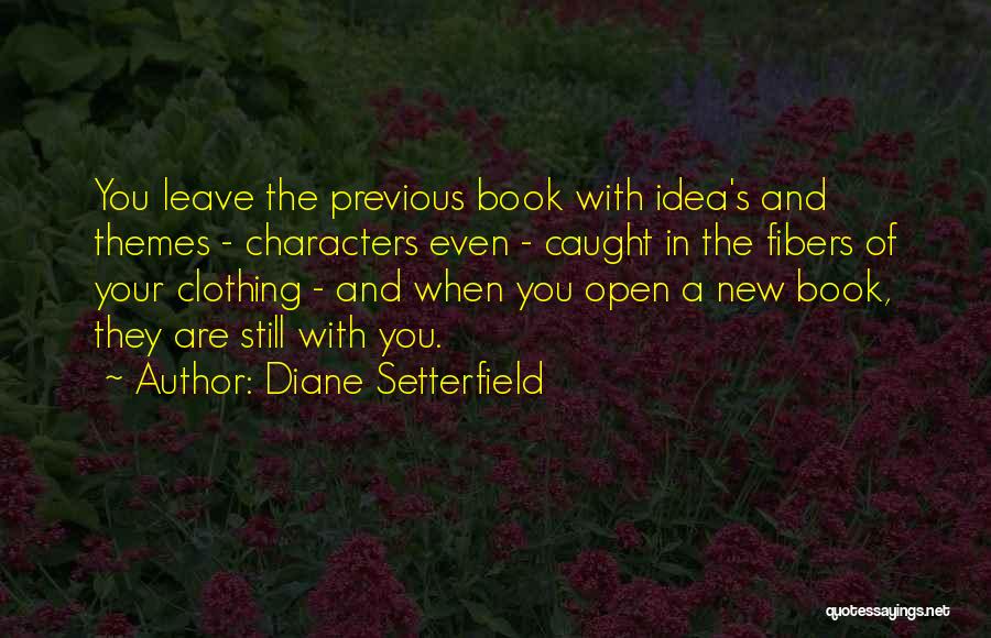 Book Themes Quotes By Diane Setterfield