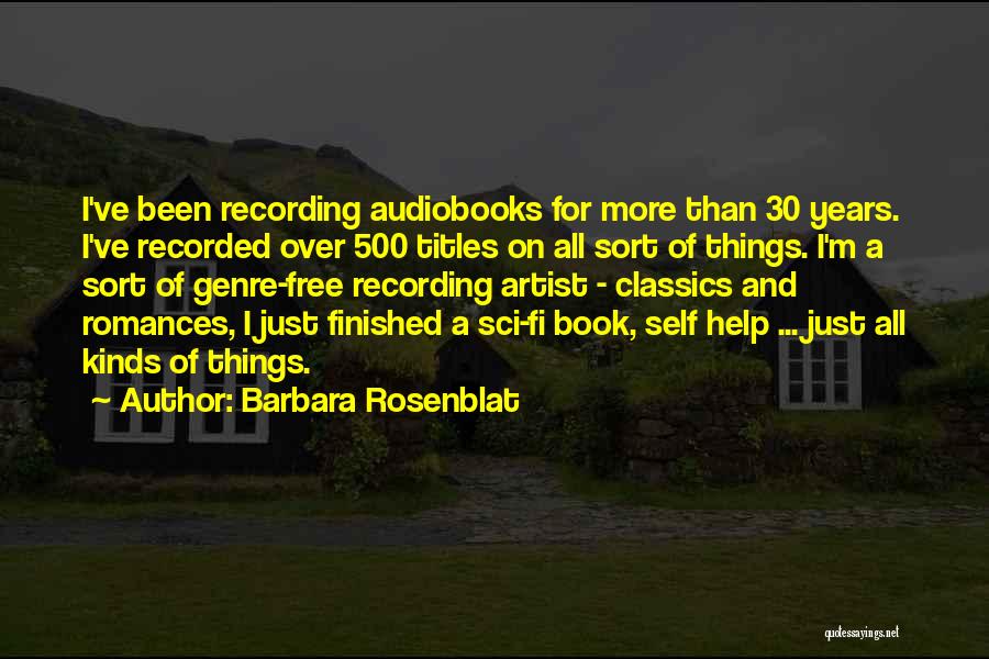 Book Titles Quotes By Barbara Rosenblat