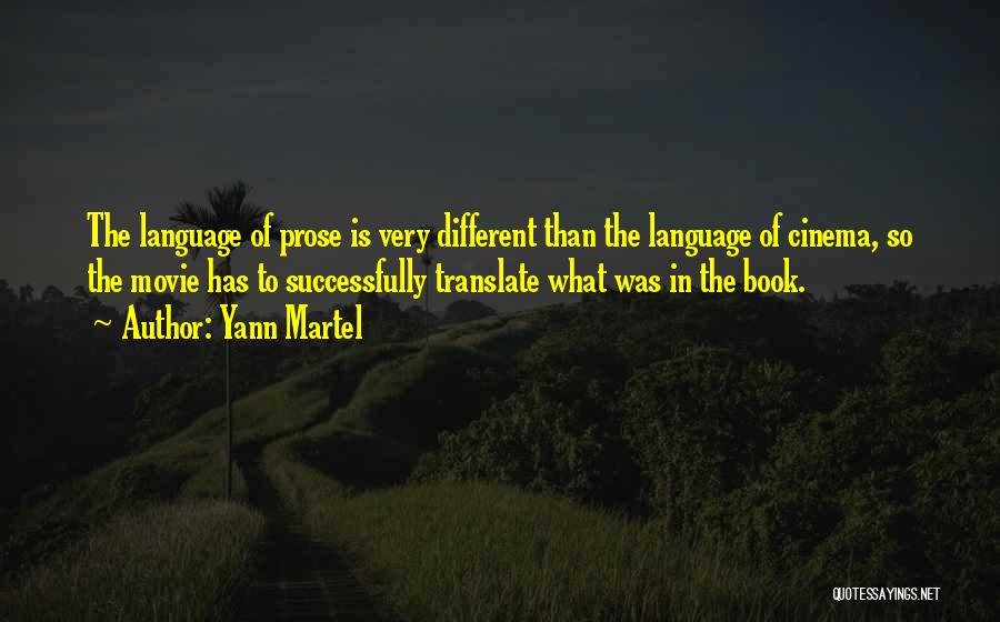 Book Versus Movie Quotes By Yann Martel