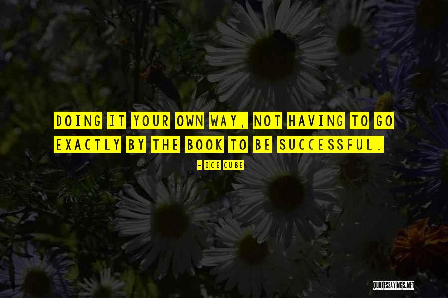 Book Way To Go Quotes By Ice Cube