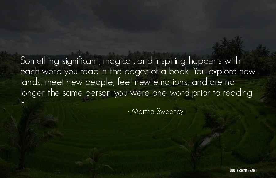 Book With Inspiring Quotes By Martha Sweeney