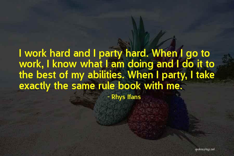 Book With The Best Quotes By Rhys Ifans