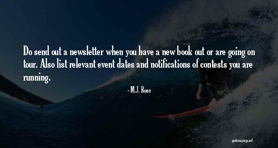 Book Your Event Quotes By M.J. Rose Book Your Event Quotes By M.J. Rose