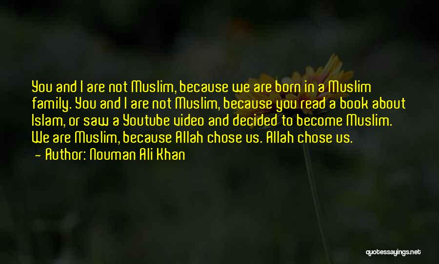 Book Youtube Quotes By Nouman Ali Khan